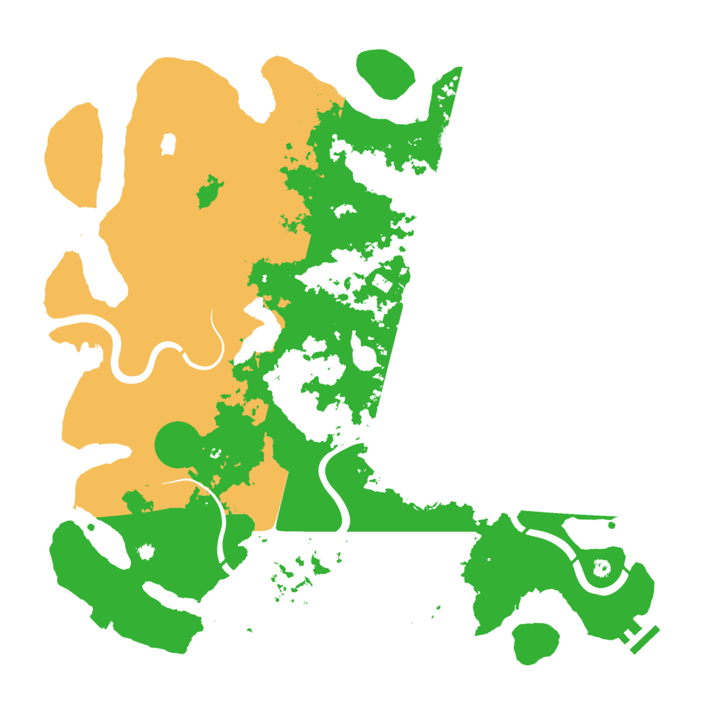 Biome Rust Map: Procedural Map, Size: 4000, Seed: 51816350