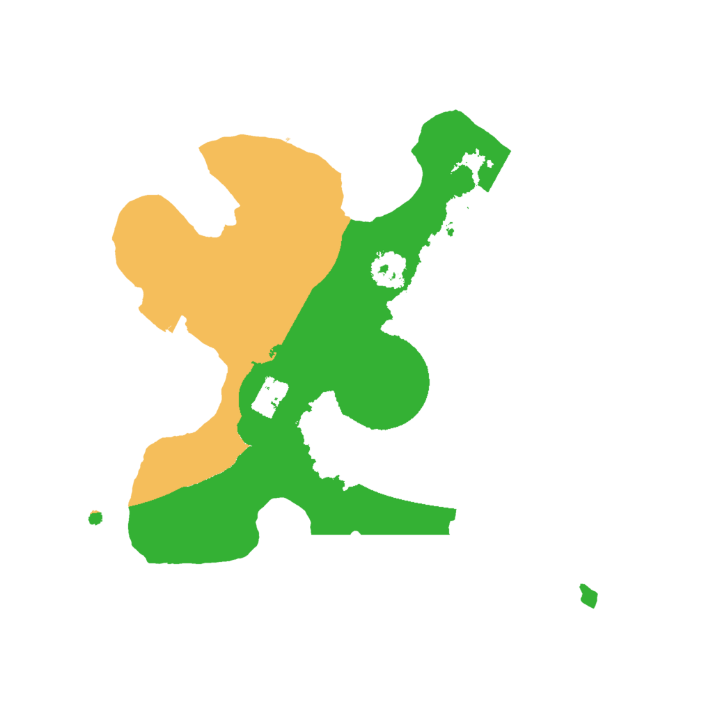 Biome Rust Map: Procedural Map, Size: 2000, Seed: 764365