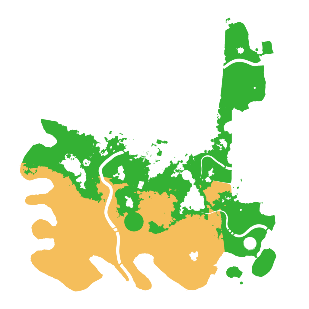 Biome Rust Map: Procedural Map, Size: 4250, Seed: 563164257