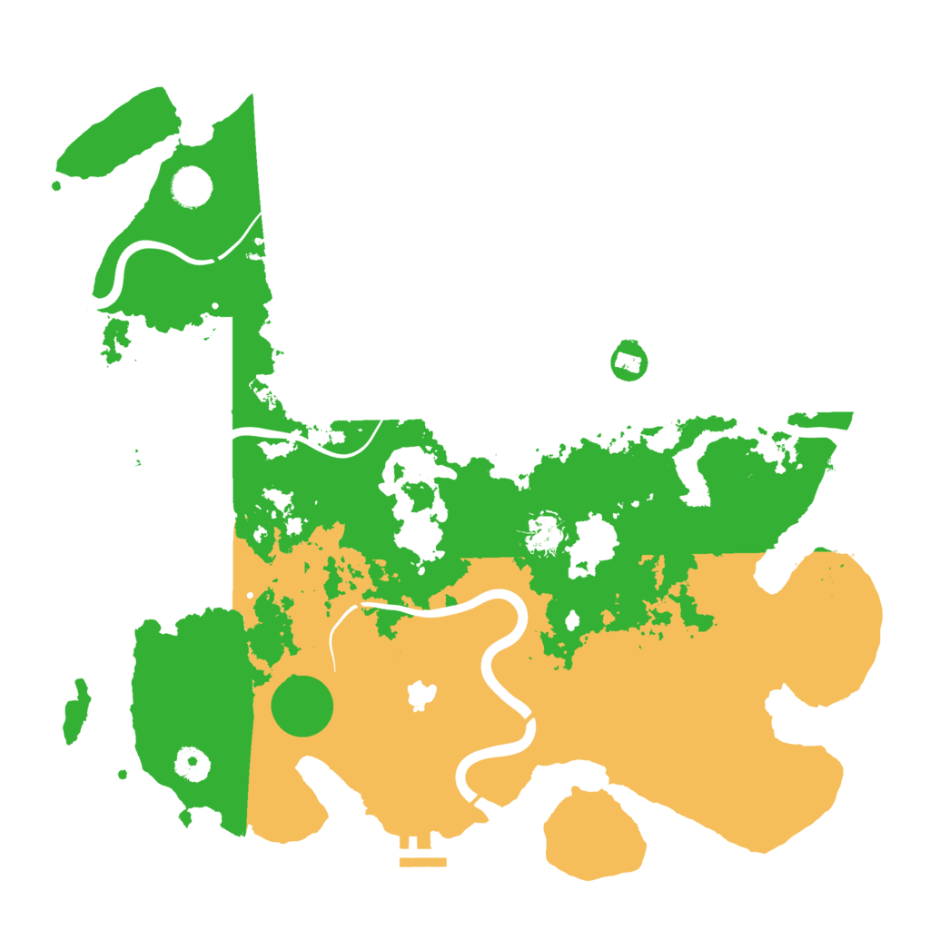 Biome Rust Map: Procedural Map, Size: 4000, Seed: 554035361