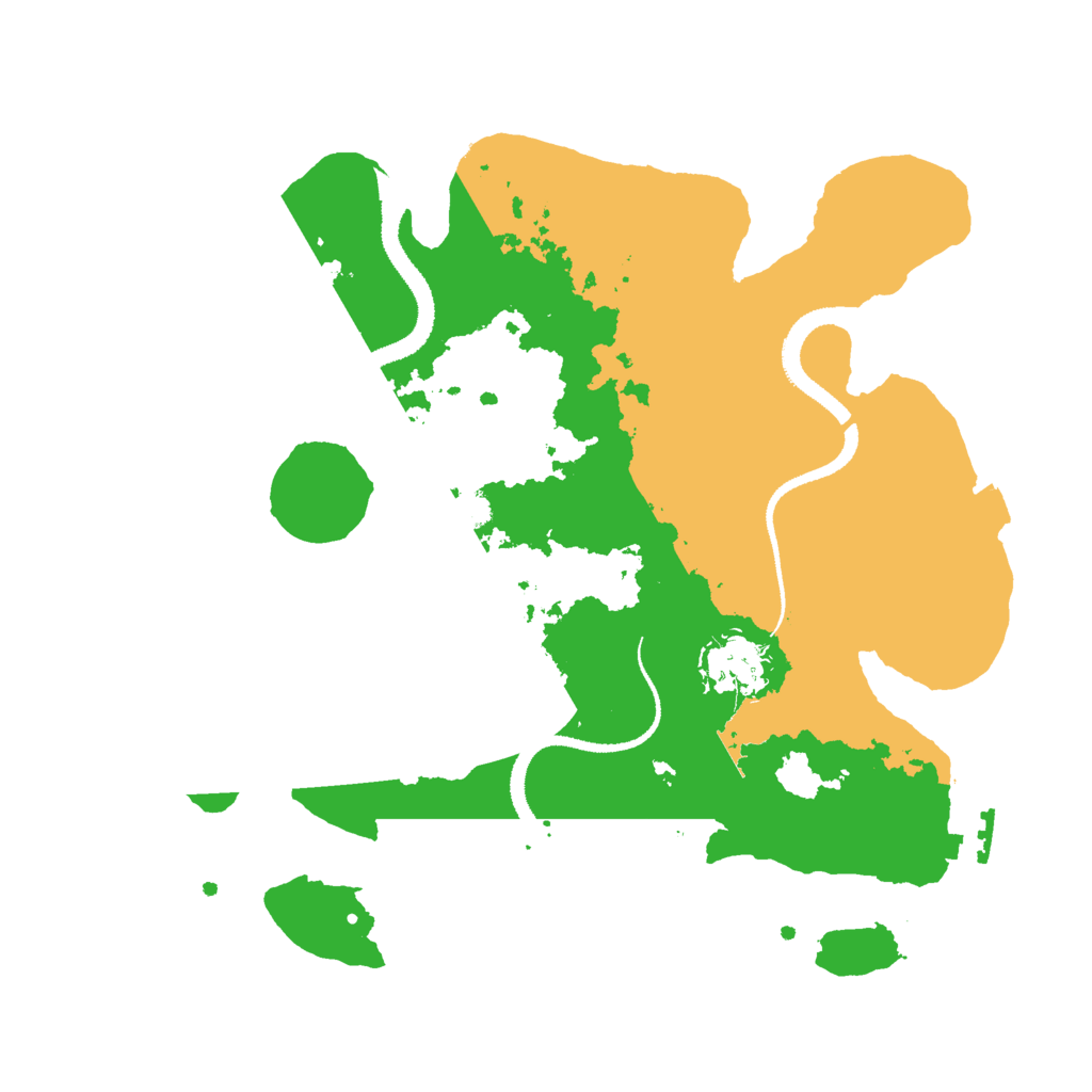 Biome Rust Map: Procedural Map, Size: 3000, Seed: 567445