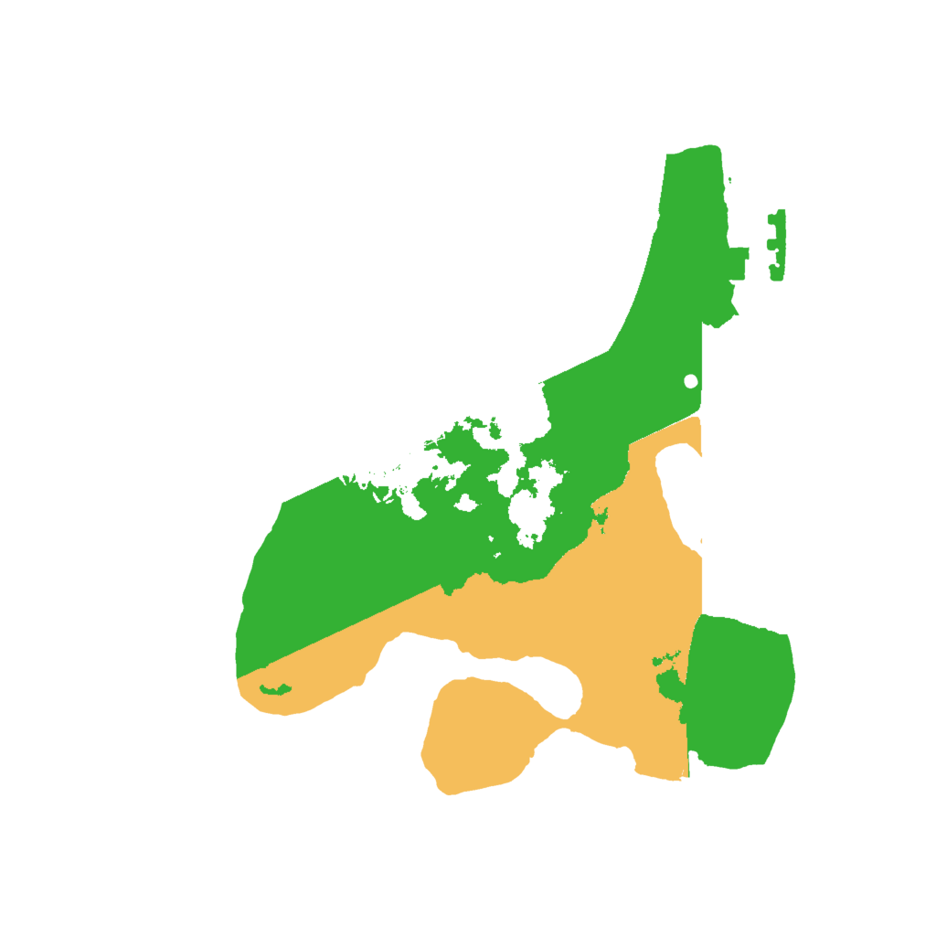 Biome Rust Map: Procedural Map, Size: 2000, Seed: 6549753