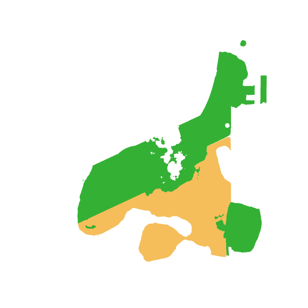 Biome Rust Map: Procedural Map, Size: 2000, Seed: 6549753