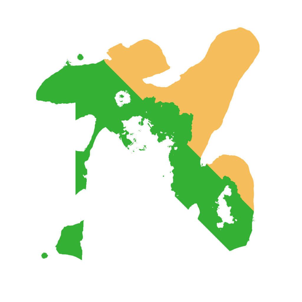 Biome Rust Map: Procedural Map, Size: 2000, Seed: 1650183428