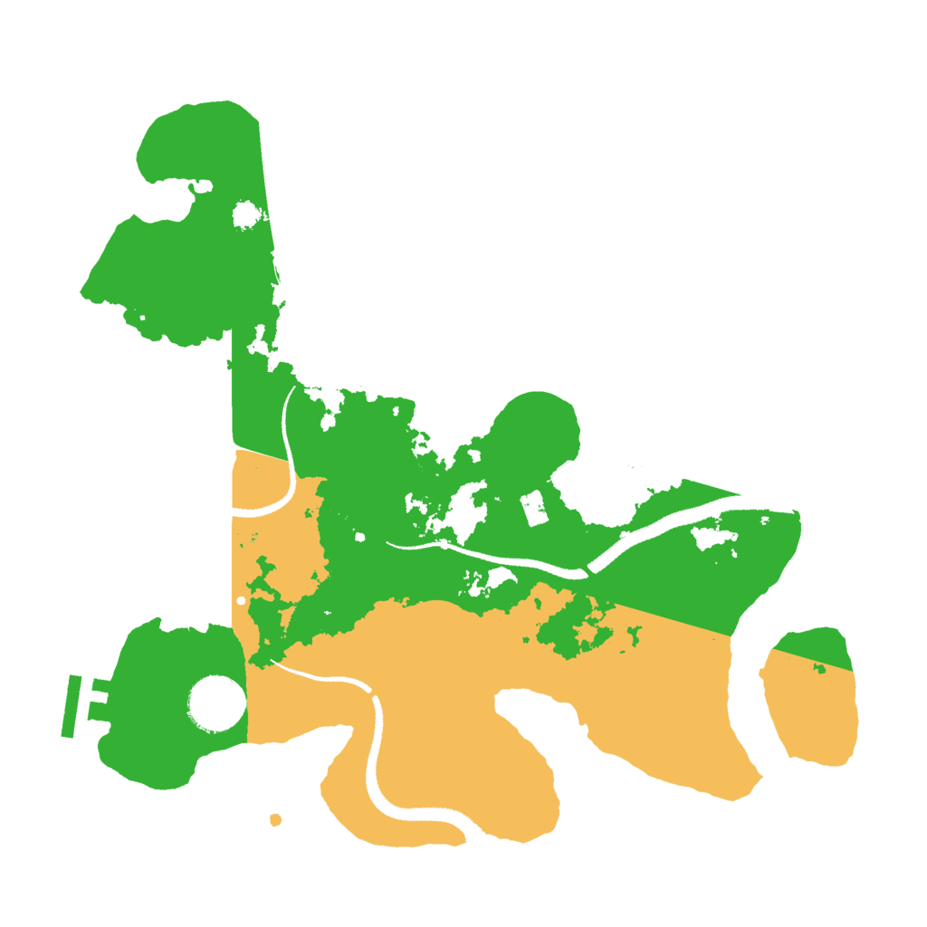 Biome Rust Map: Procedural Map, Size: 3000, Seed: 251257089