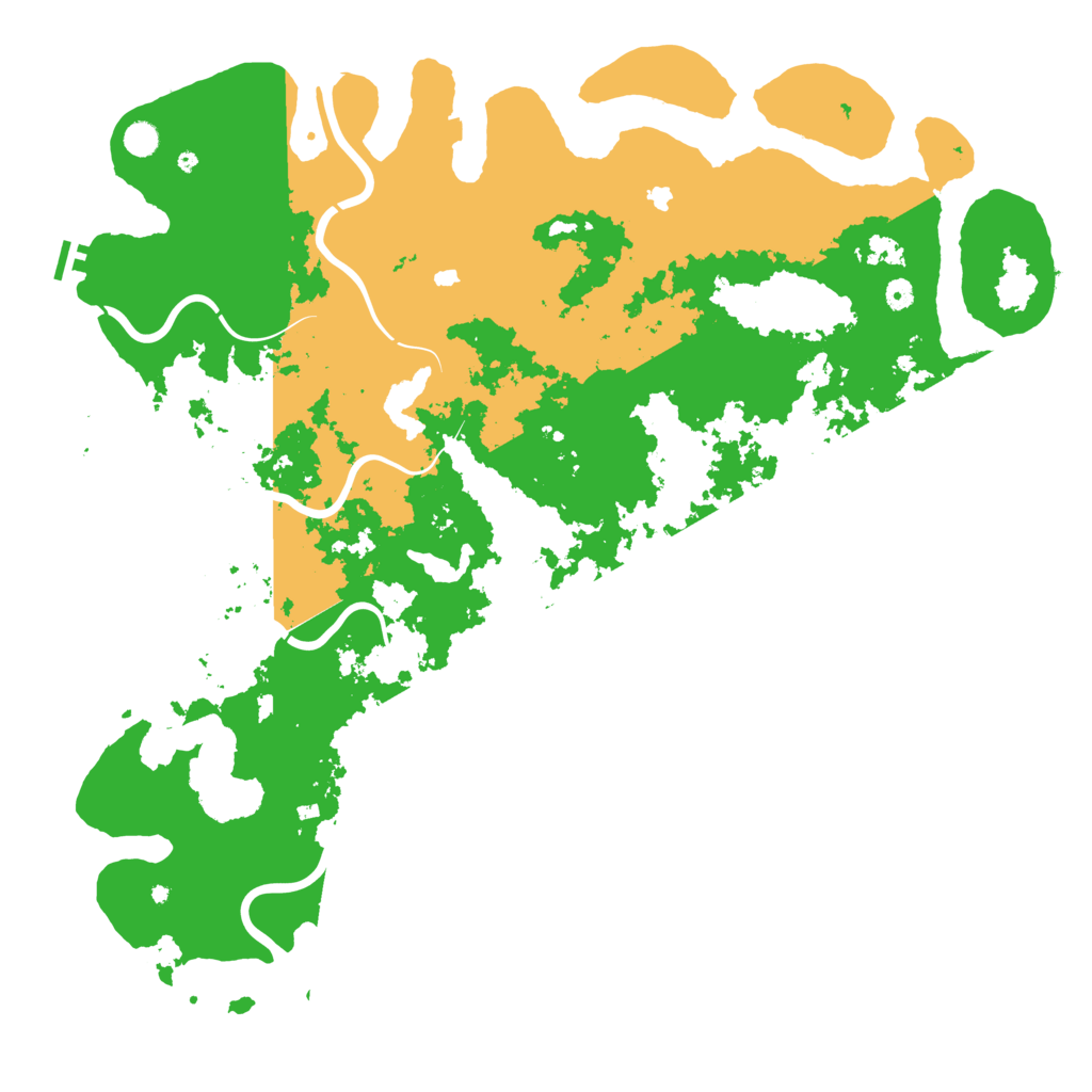 Biome Rust Map: Procedural Map, Size: 5500, Seed: 9