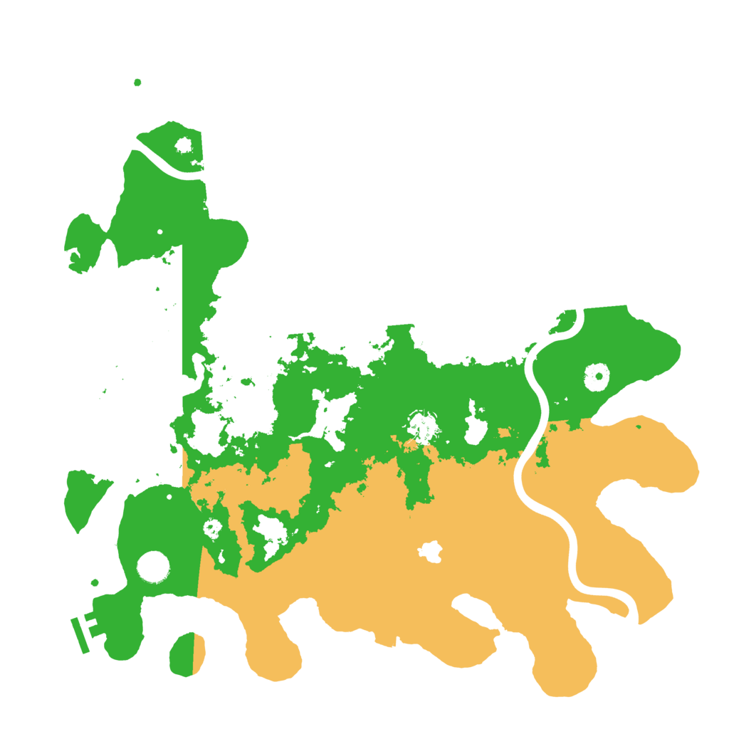 Biome Rust Map: Procedural Map, Size: 4000, Seed: 334666862