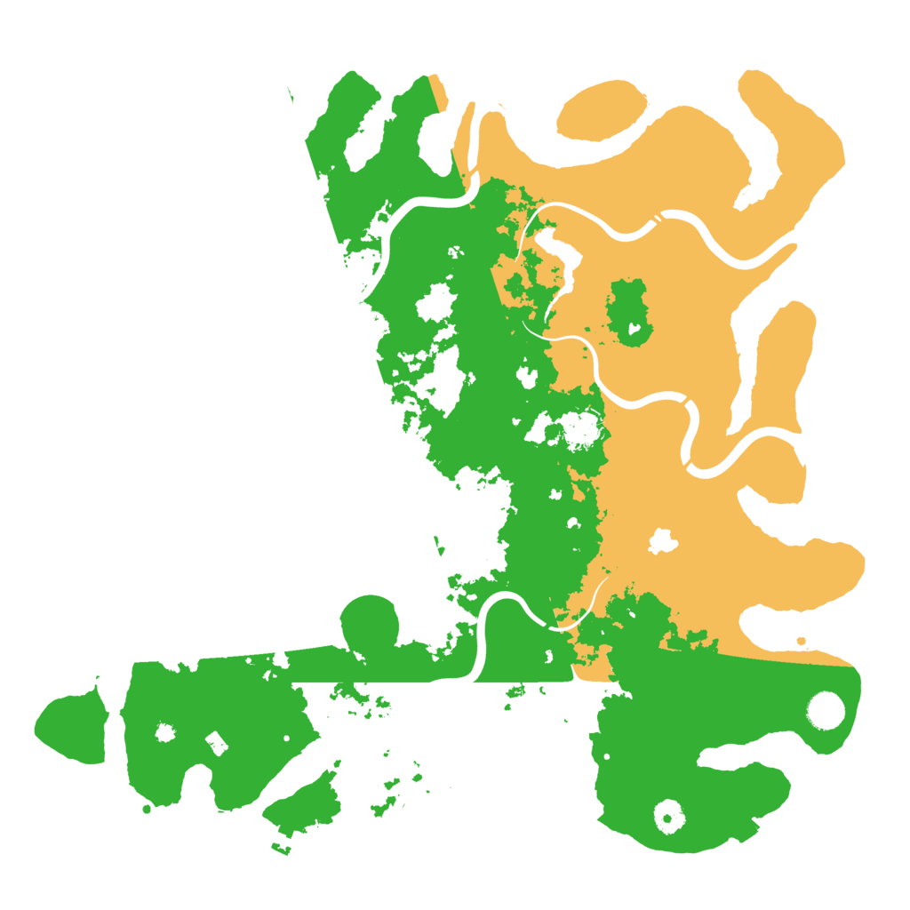 Biome Rust Map: Procedural Map, Size: 4250, Seed: 1327522120
