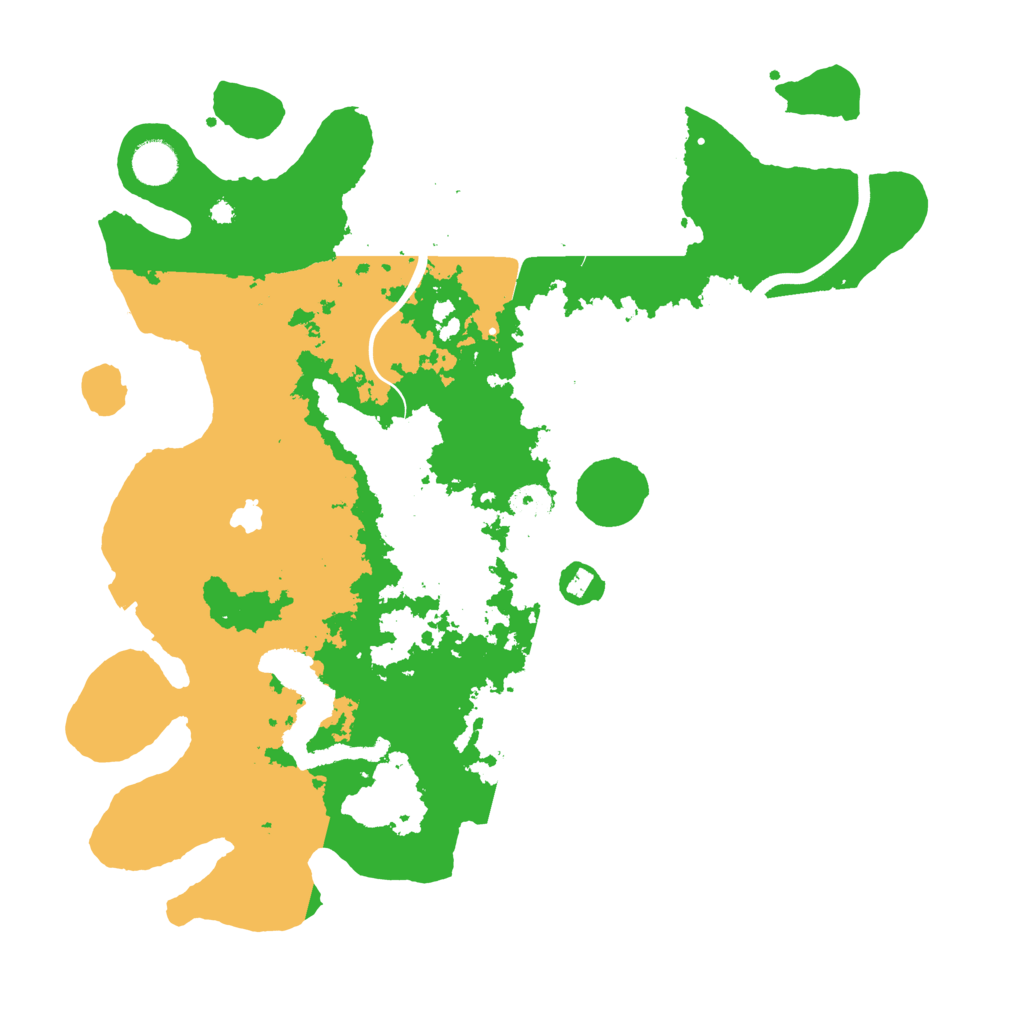 Biome Rust Map: Procedural Map, Size: 4000, Seed: 1382485