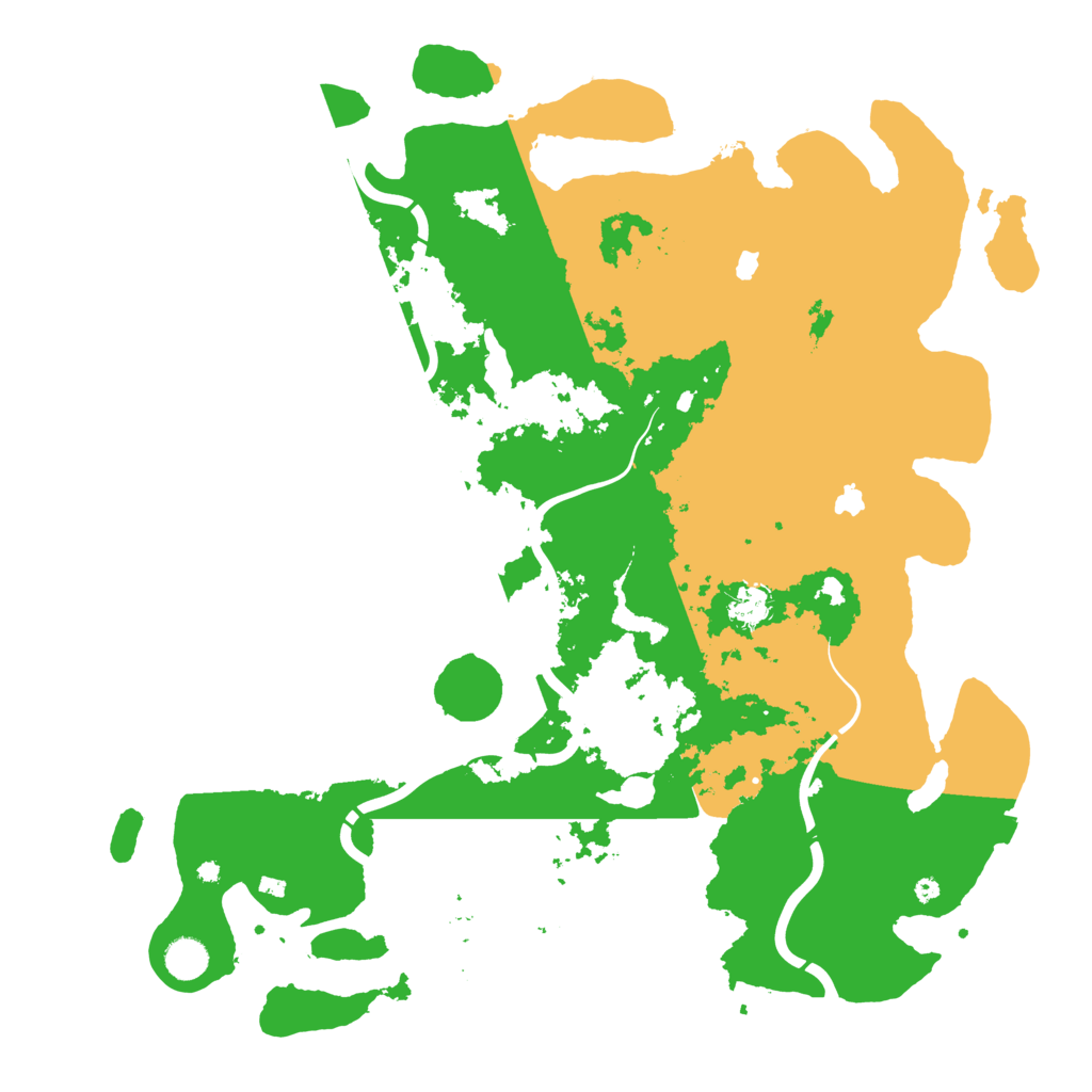 Biome Rust Map: Procedural Map, Size: 4500, Seed: 6712572