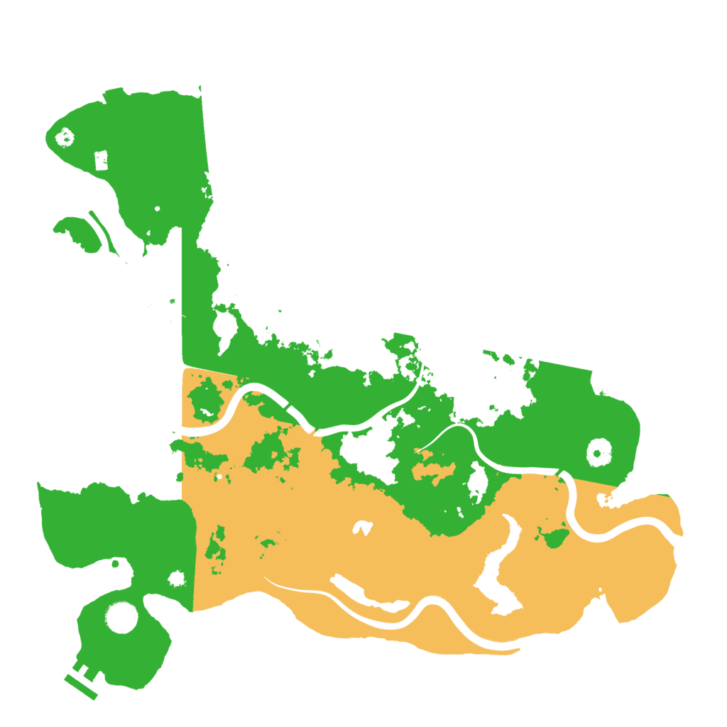 Biome Rust Map: Procedural Map, Size: 4000, Seed: 352160621