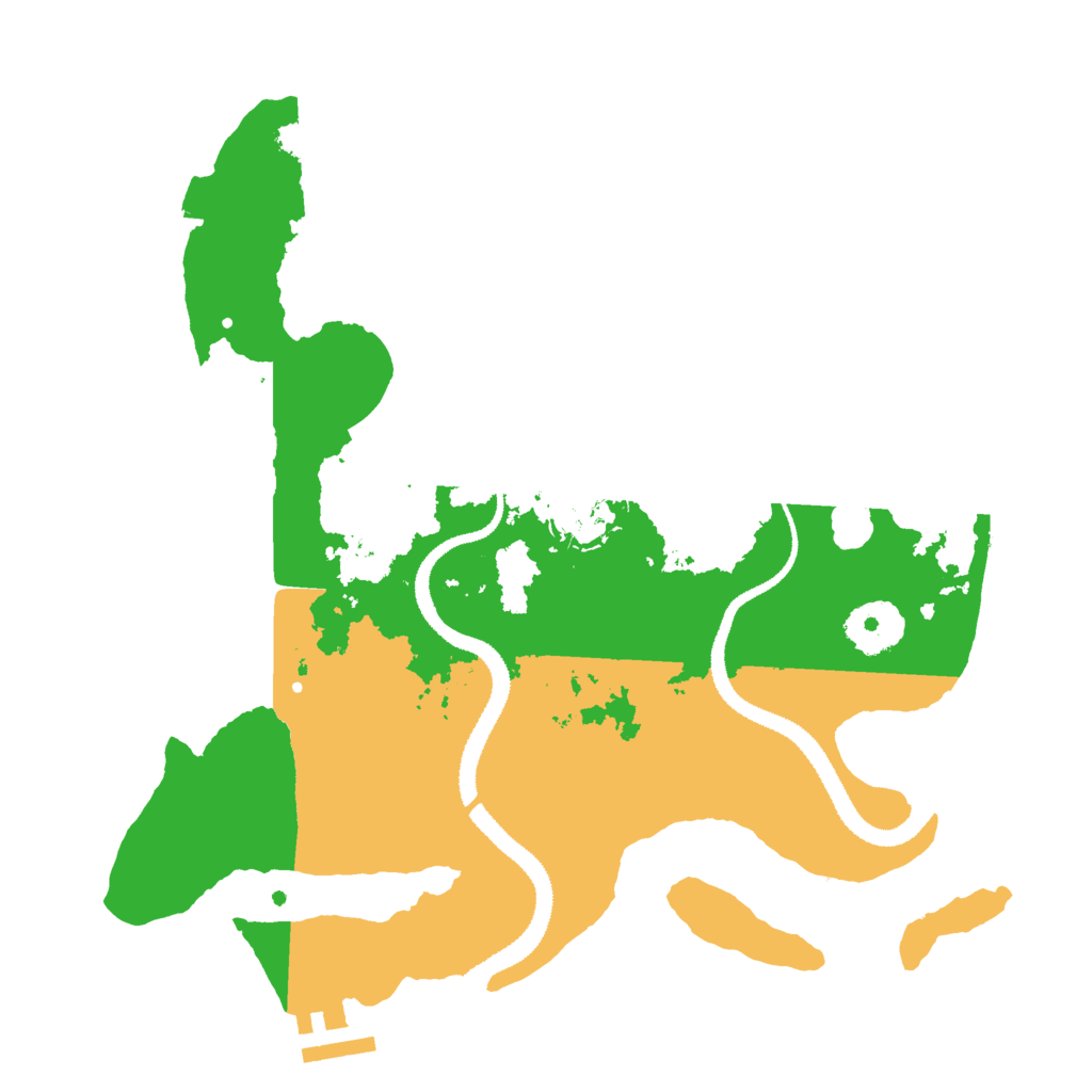 Biome Rust Map: Procedural Map, Size: 3000, Seed: 767528552