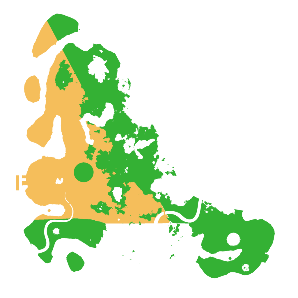 Biome Rust Map: Procedural Map, Size: 4000, Seed: 1411415641