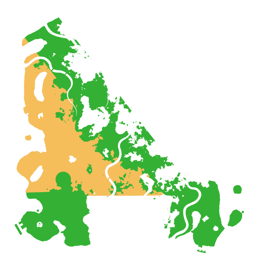 Biome Rust Map: Procedural Map, Size: 4500, Seed: 1585566293