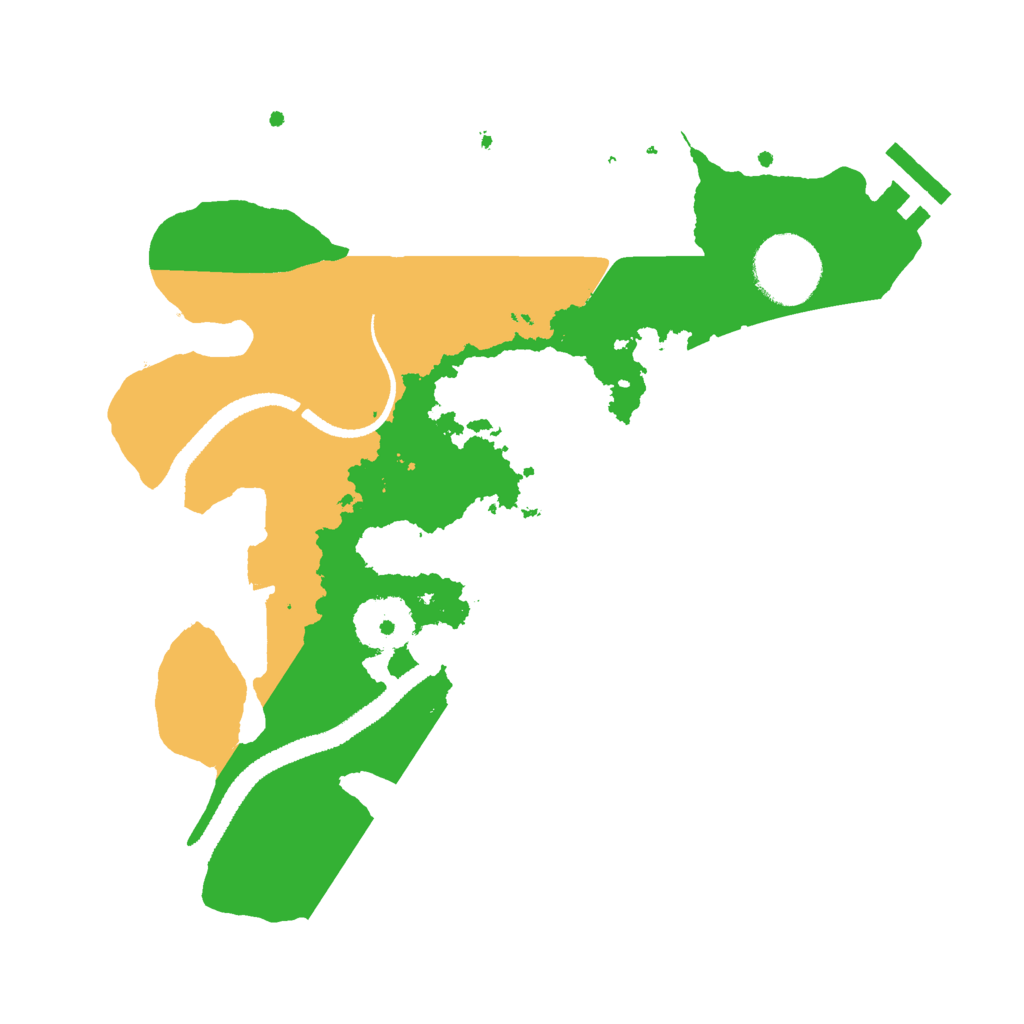 Biome Rust Map: Procedural Map, Size: 2700, Seed: 1895888219