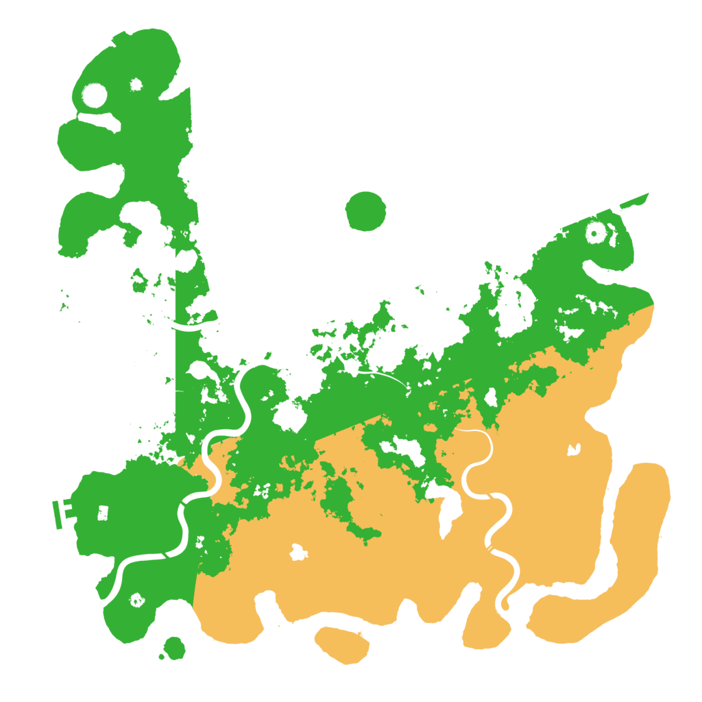 Biome Rust Map: Procedural Map, Size: 5000, Seed: 842678660