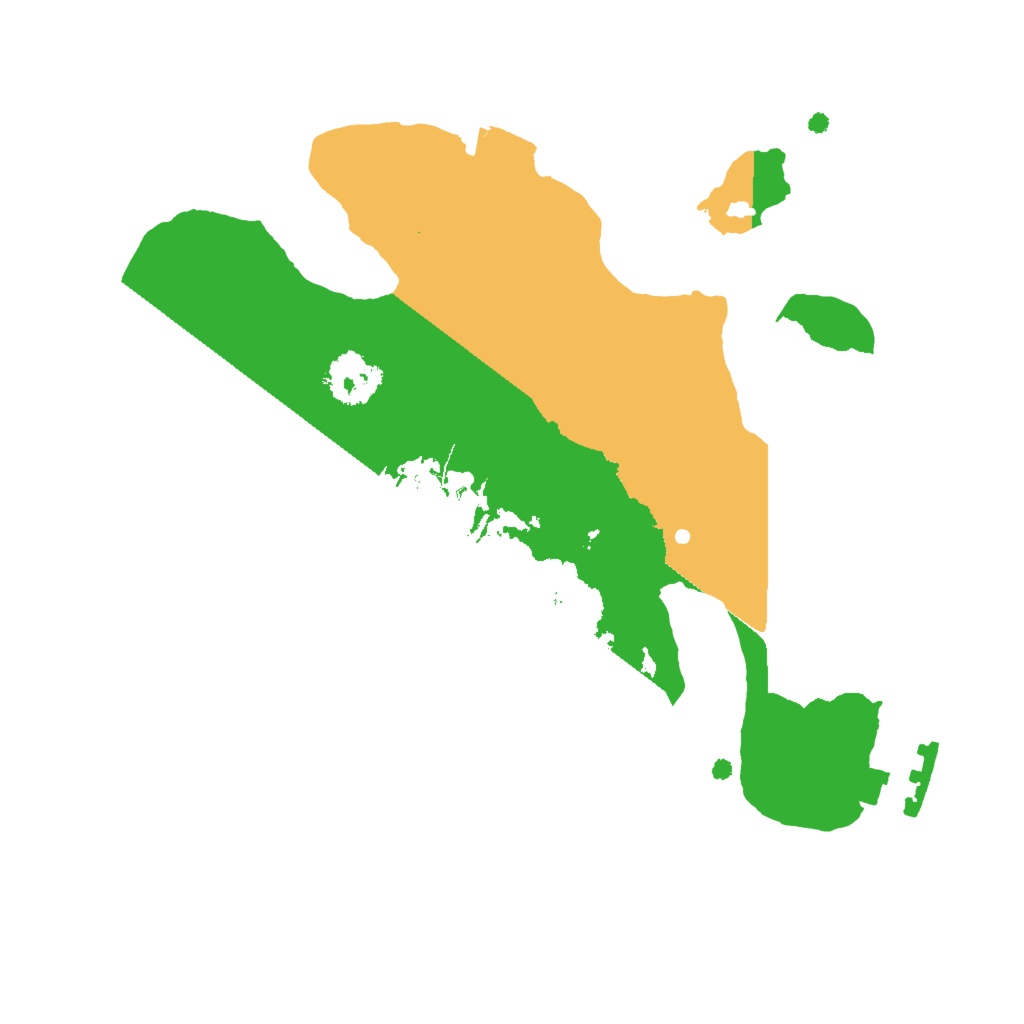 Biome Rust Map: Procedural Map, Size: 2000, Seed: 5737373