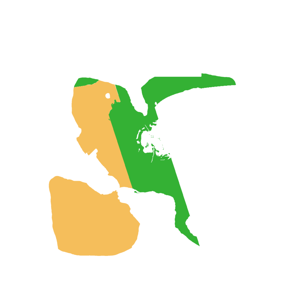 Biome Rust Map: Procedural Map, Size: 1700, Seed: 1991080917