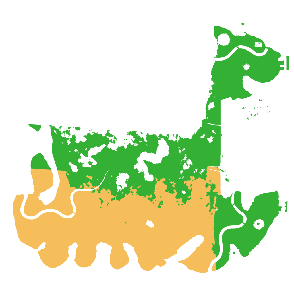 Biome Rust Map: Procedural Map, Size: 4250, Seed: 1630677041