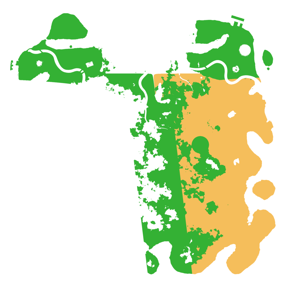 Biome Rust Map: Procedural Map, Size: 4500, Seed: 7788899