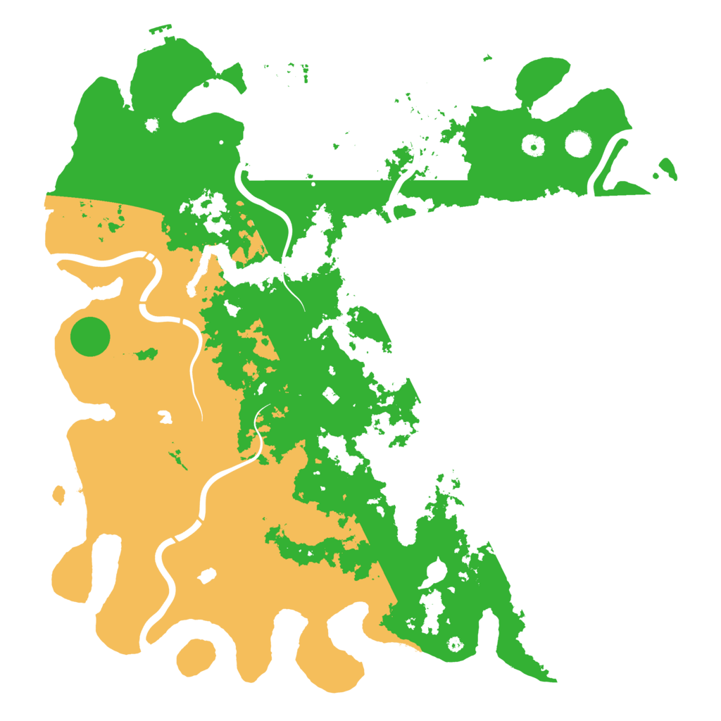 Biome Rust Map: Procedural Map, Size: 4800, Seed: 322042080