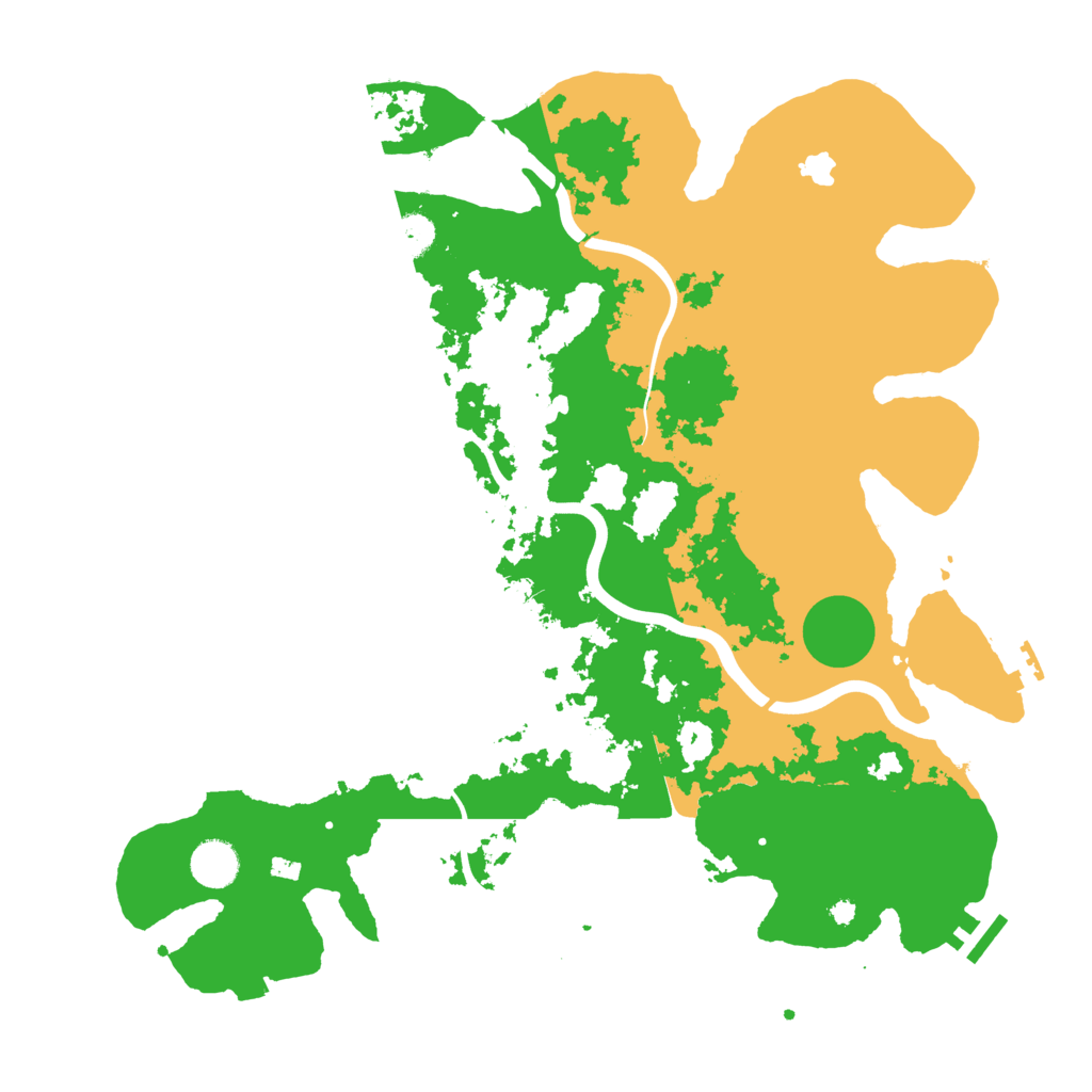Biome Rust Map: Procedural Map, Size: 4000, Seed: 335317962