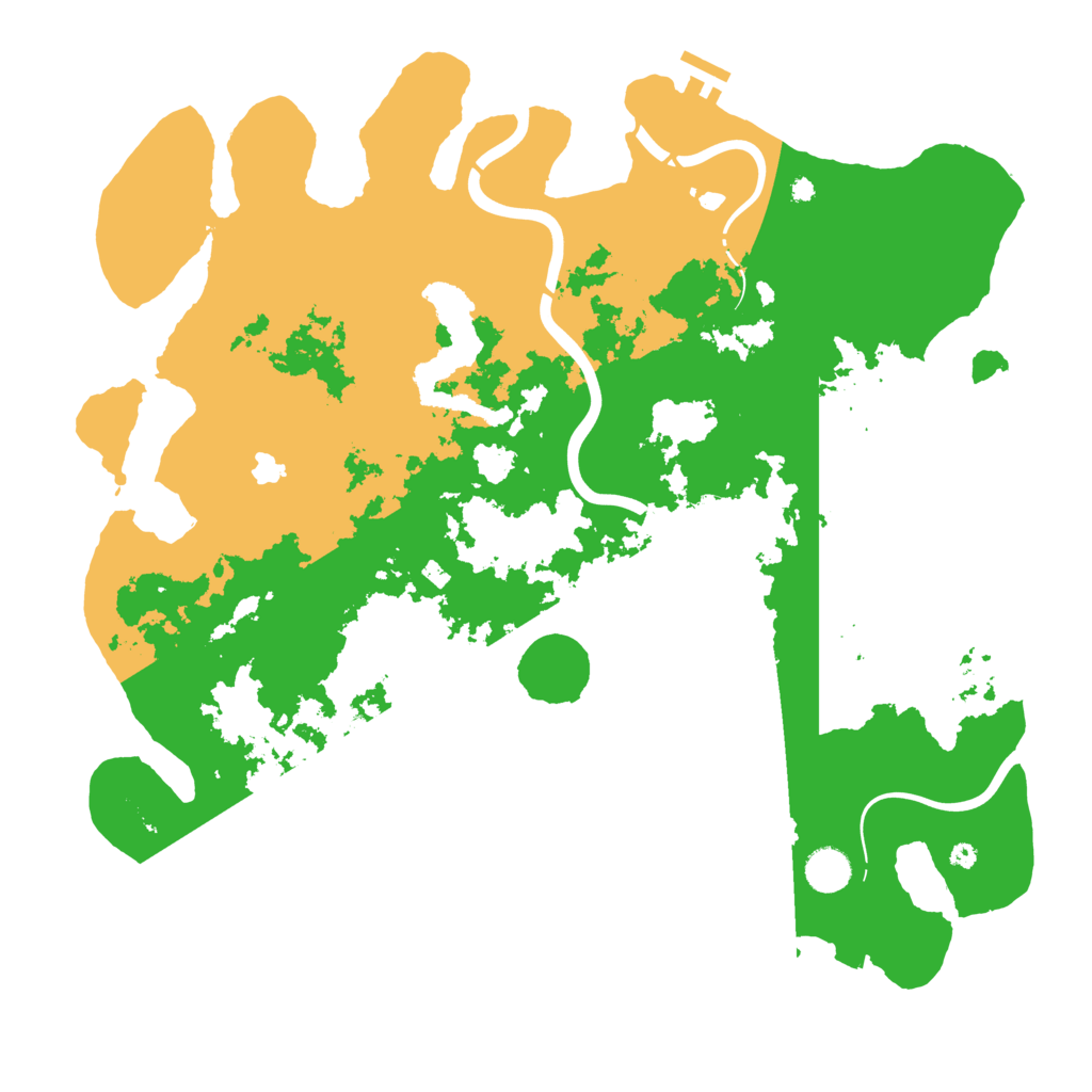 Biome Rust Map: Procedural Map, Size: 4250, Seed: 1673890927