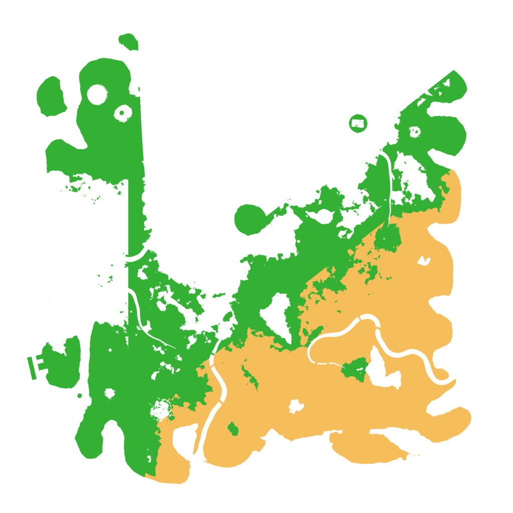 Biome Rust Map: Procedural Map, Size: 4500, Seed: 1130720557
