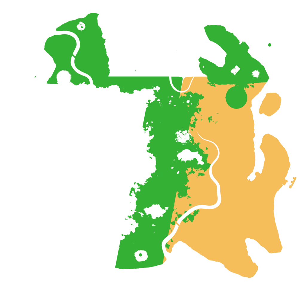 Biome Rust Map: Procedural Map, Size: 3750, Seed: 1302886389