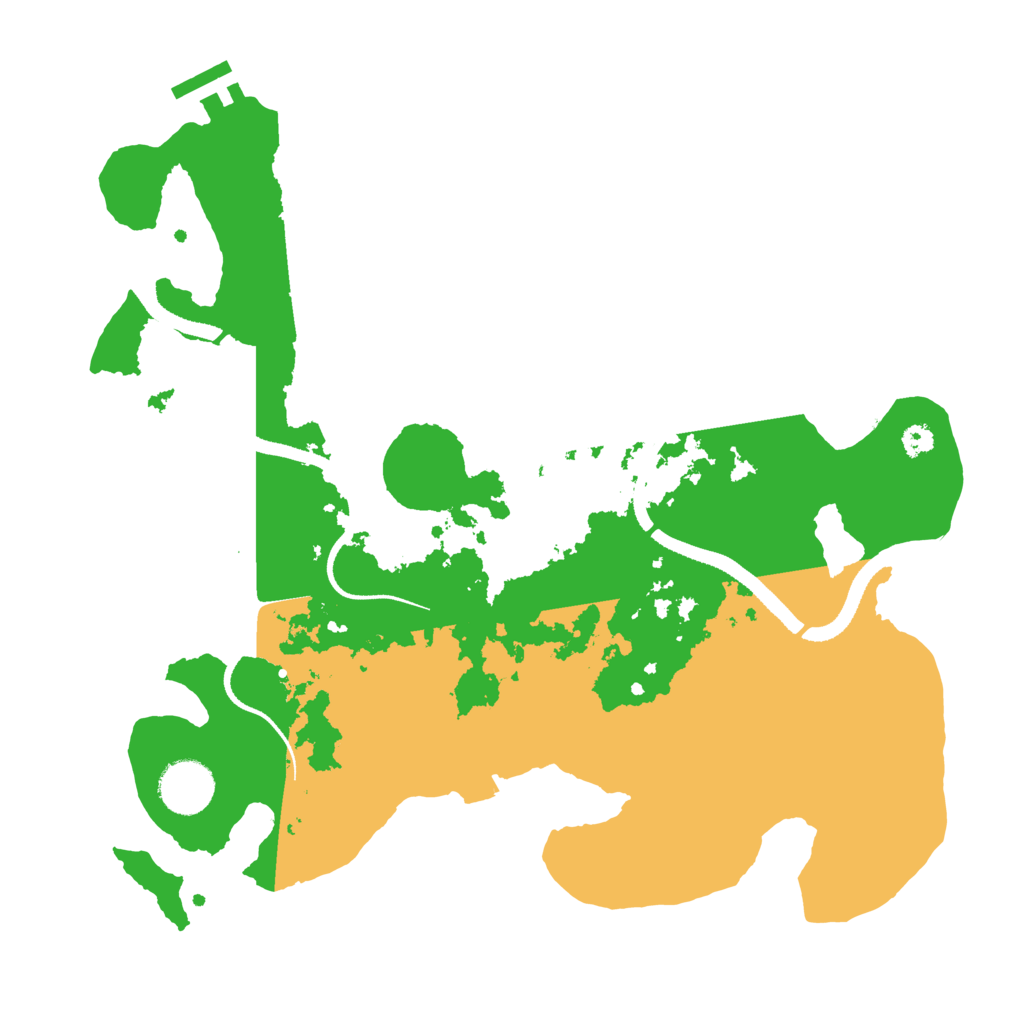 Biome Rust Map: Procedural Map, Size: 3300, Seed: 1722395273