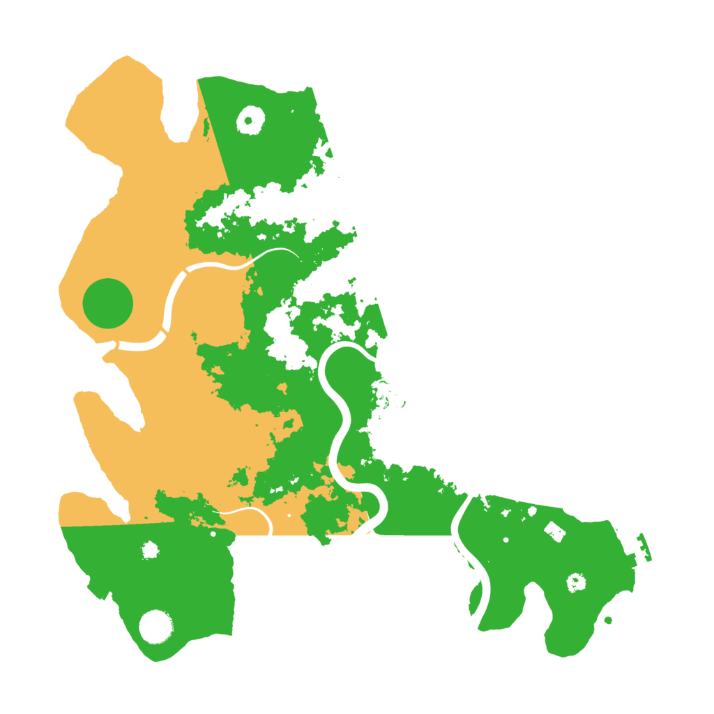 Biome Rust Map: Procedural Map, Size: 3750, Seed: 2086909148