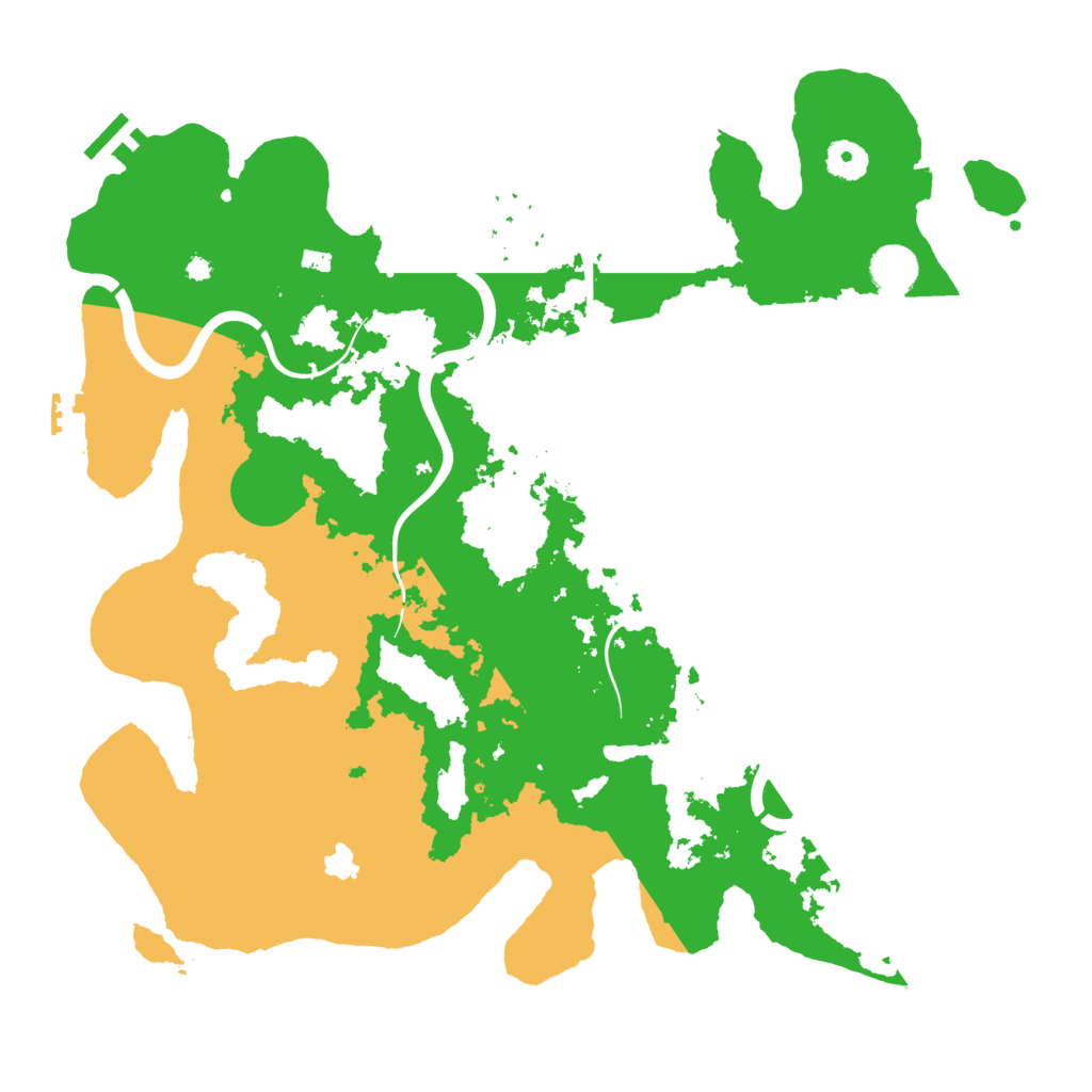 Biome Rust Map: Procedural Map, Size: 4000, Seed: 232350