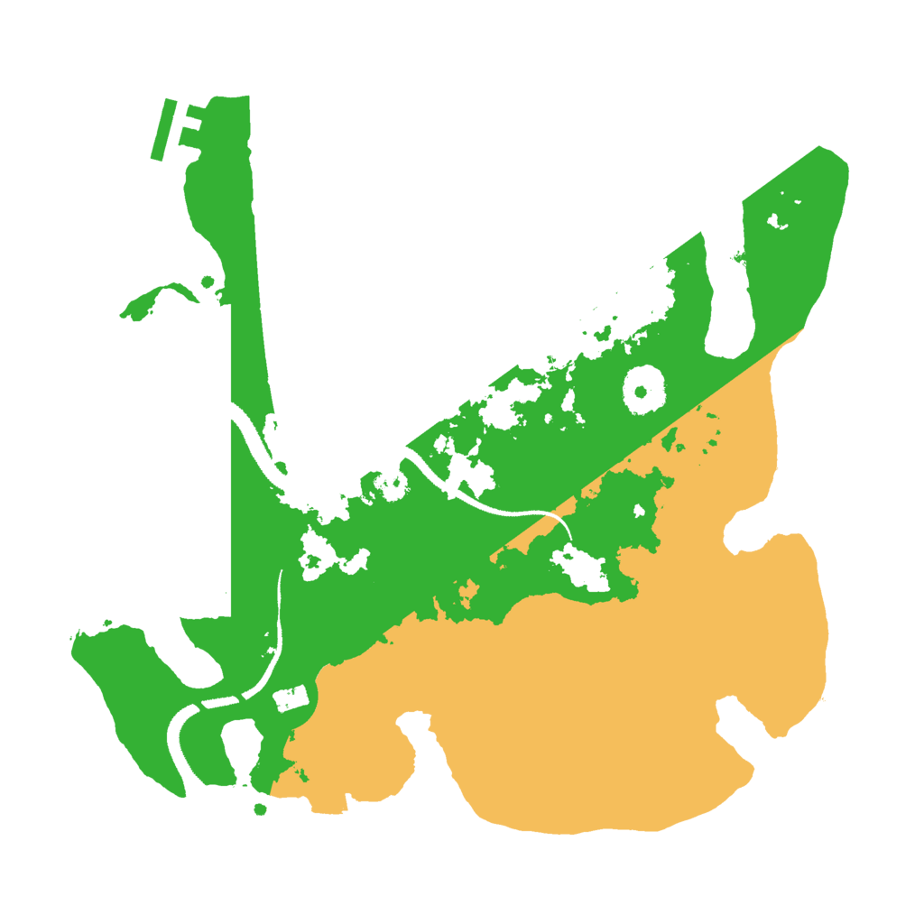 Biome Rust Map: Procedural Map, Size: 3000, Seed: 276