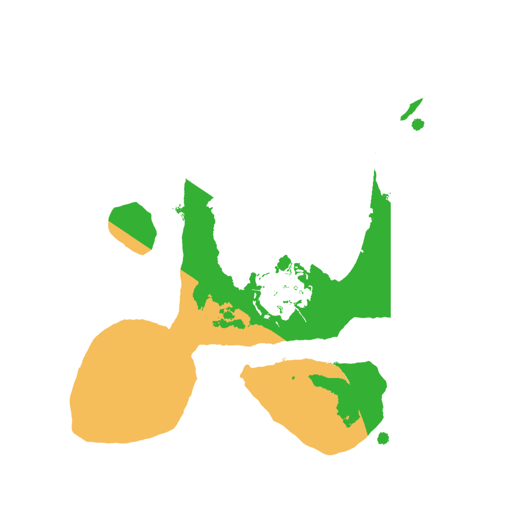 Biome Rust Map: Procedural Map, Size: 1750, Seed: 1238551