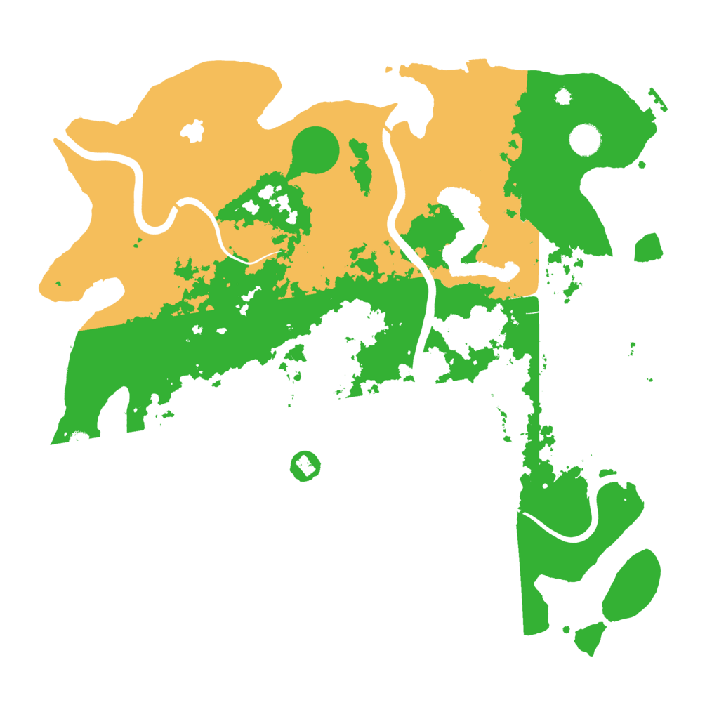 Biome Rust Map: Procedural Map, Size: 4000, Seed: 1254872155