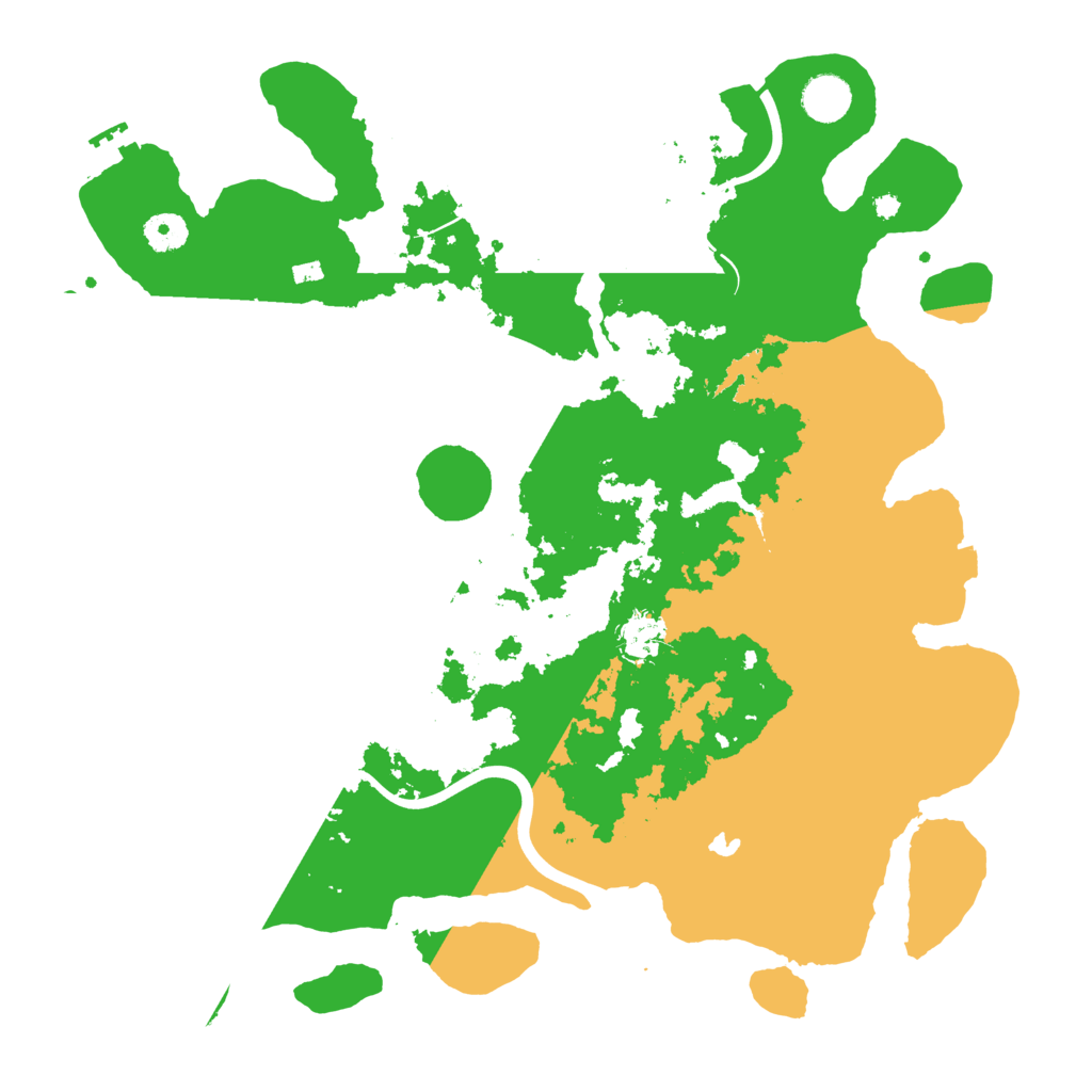 Biome Rust Map: Procedural Map, Size: 4000, Seed: 1218