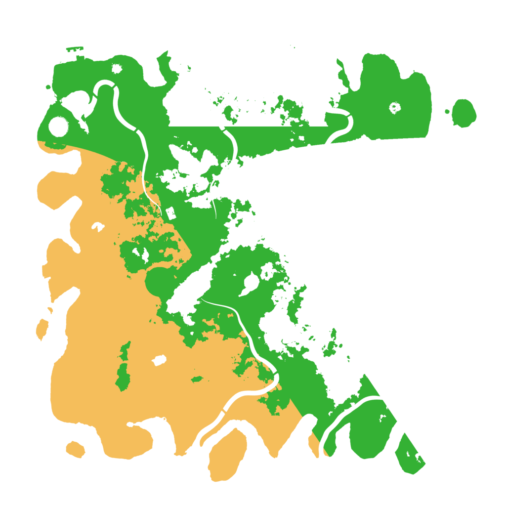 Biome Rust Map: Procedural Map, Size: 4500, Seed: 766486202