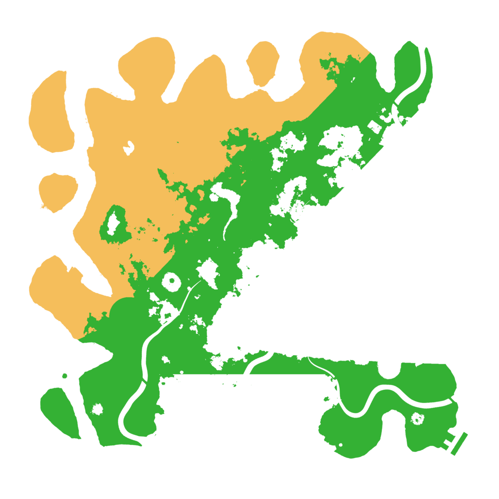 Biome Rust Map: Procedural Map, Size: 4000, Seed: 4095