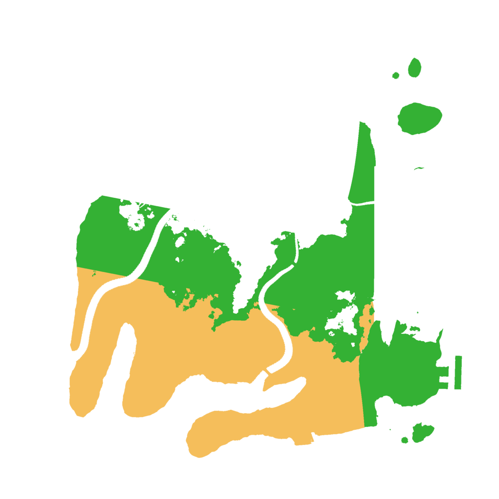 Biome Rust Map: Procedural Map, Size: 3000, Seed: 1880491993