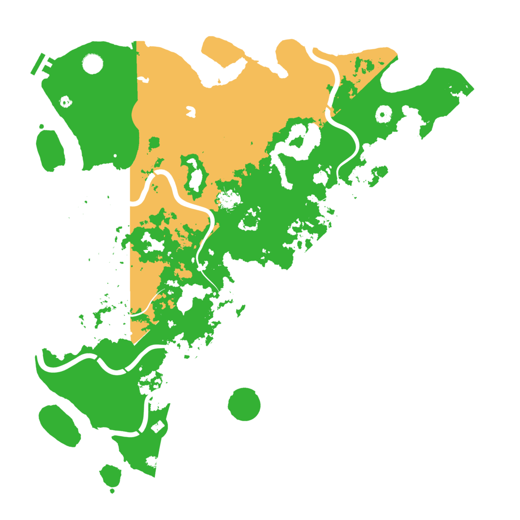 Biome Rust Map: Procedural Map, Size: 4500, Seed: 94372828