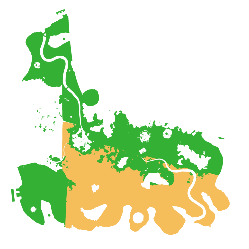 Biome Rust Map: Procedural Map, Size: 4000, Seed: 986485244