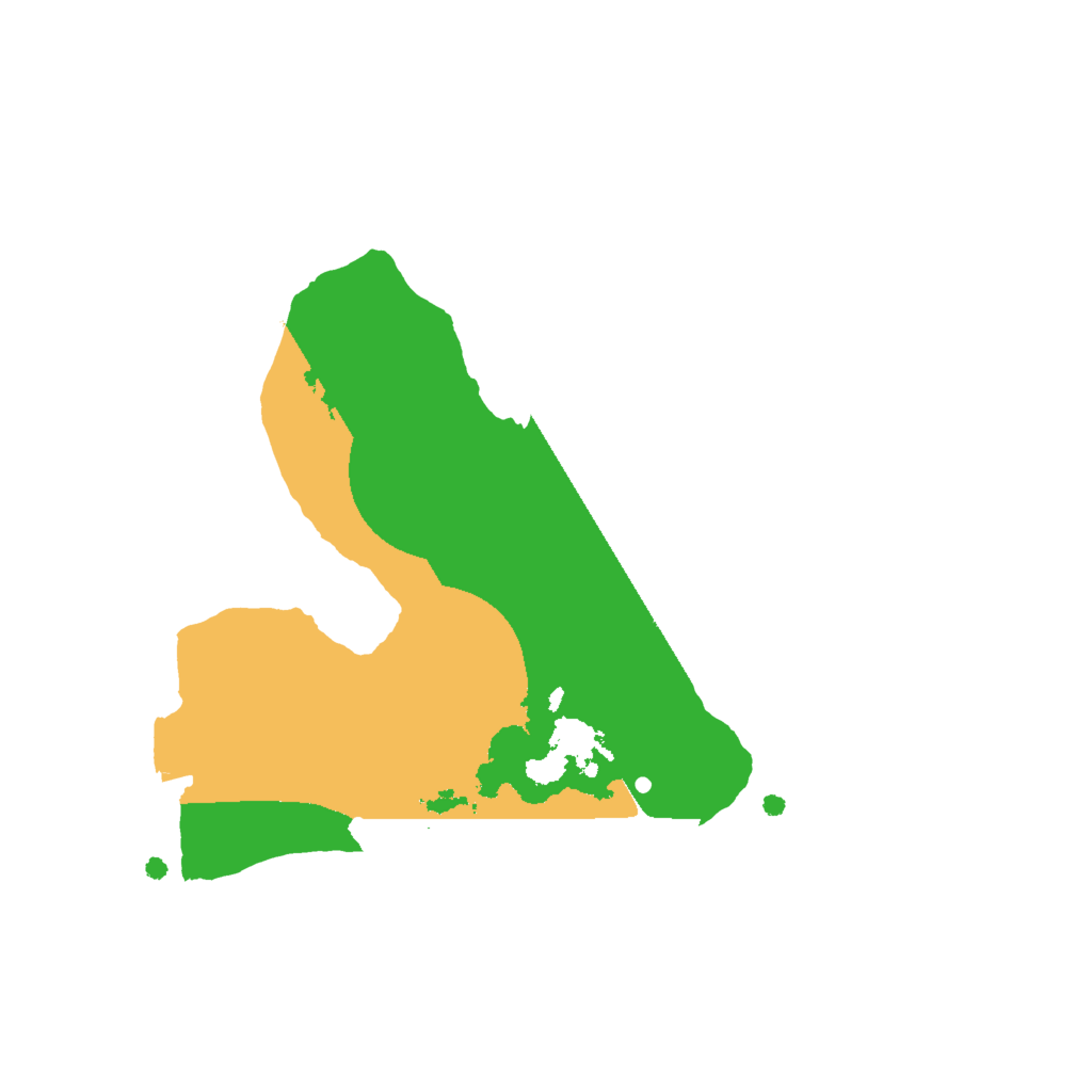 Biome Rust Map: Procedural Map, Size: 2000, Seed: 332