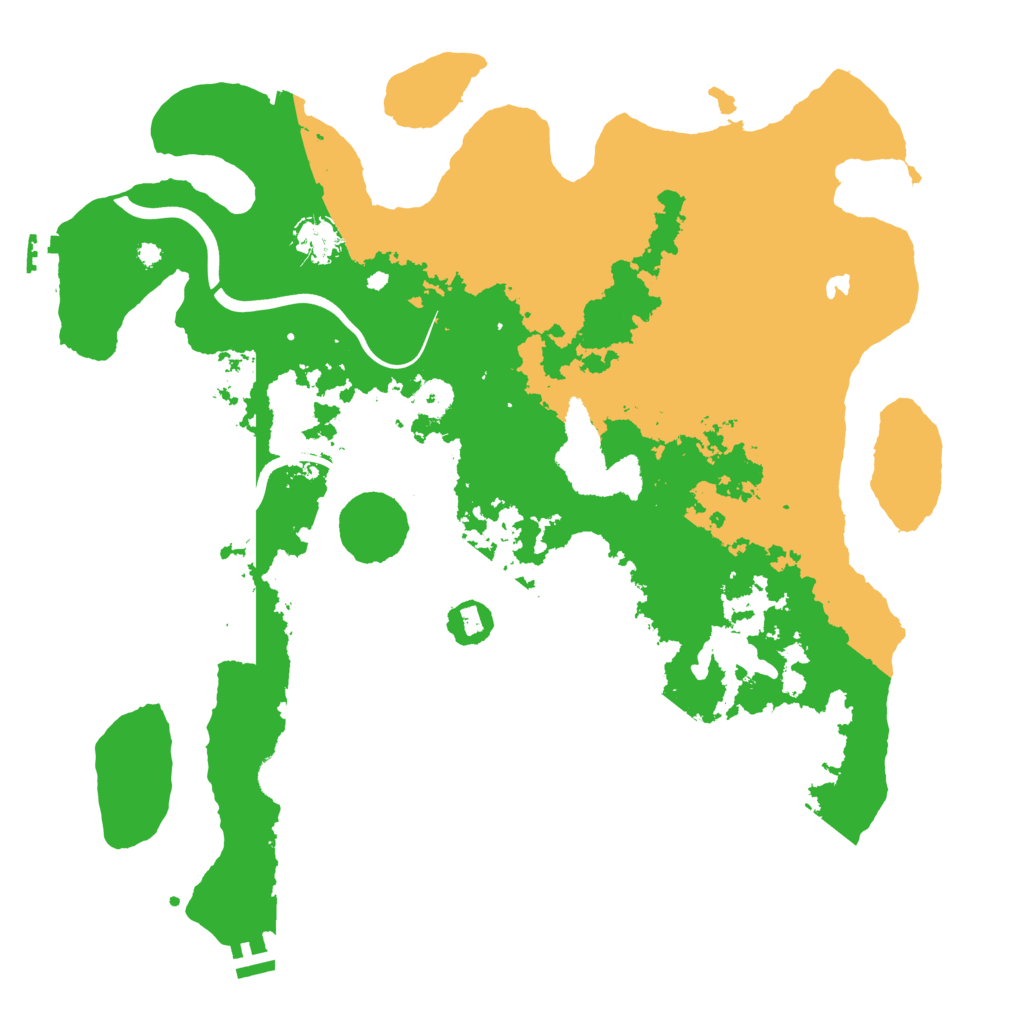 Biome Rust Map: Procedural Map, Size: 4000, Seed: 1322390664