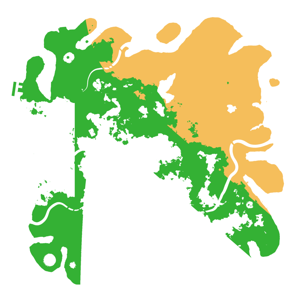 Biome Rust Map: Procedural Map, Size: 4250, Seed: 1771