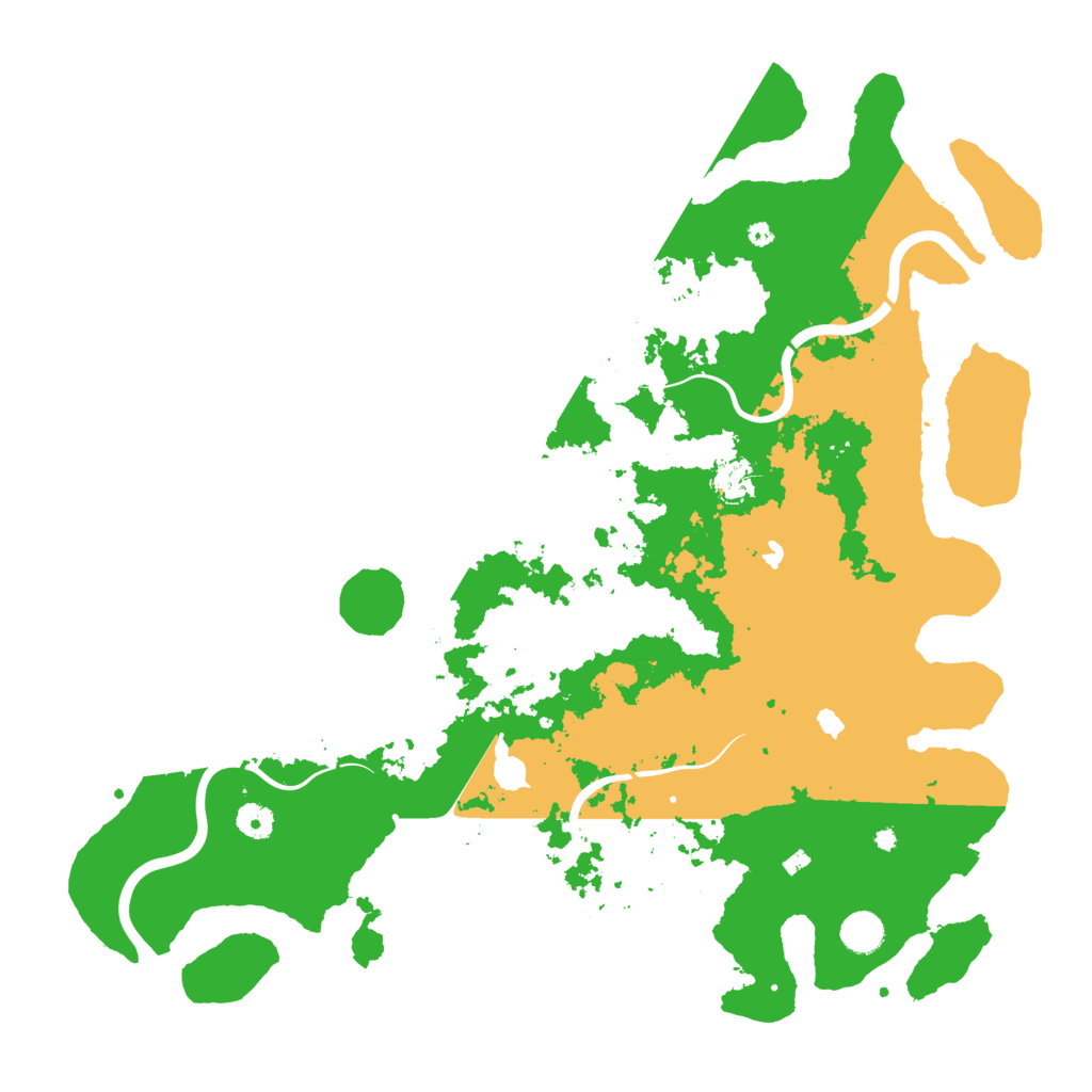 Biome Rust Map: Procedural Map, Size: 4500, Seed: 562565265