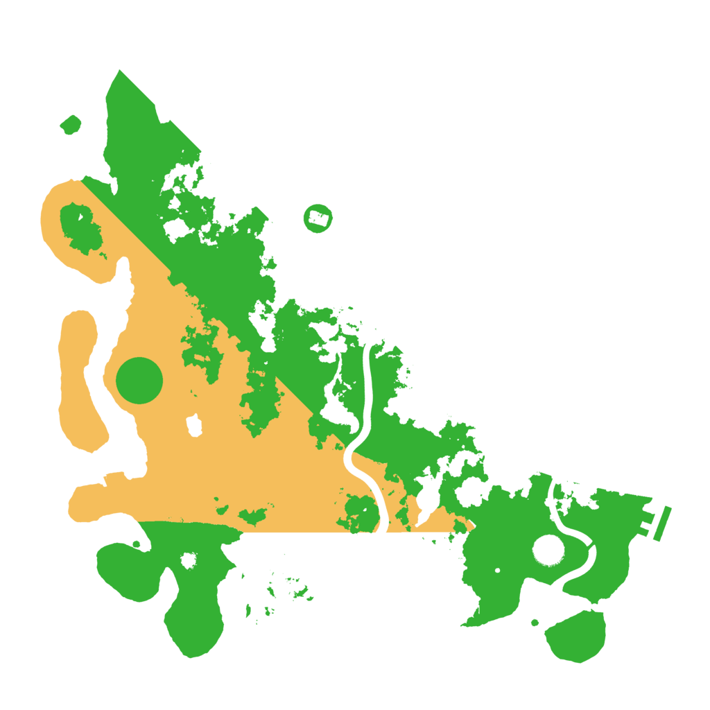 Biome Rust Map: Procedural Map, Size: 4000, Seed: 2023525058