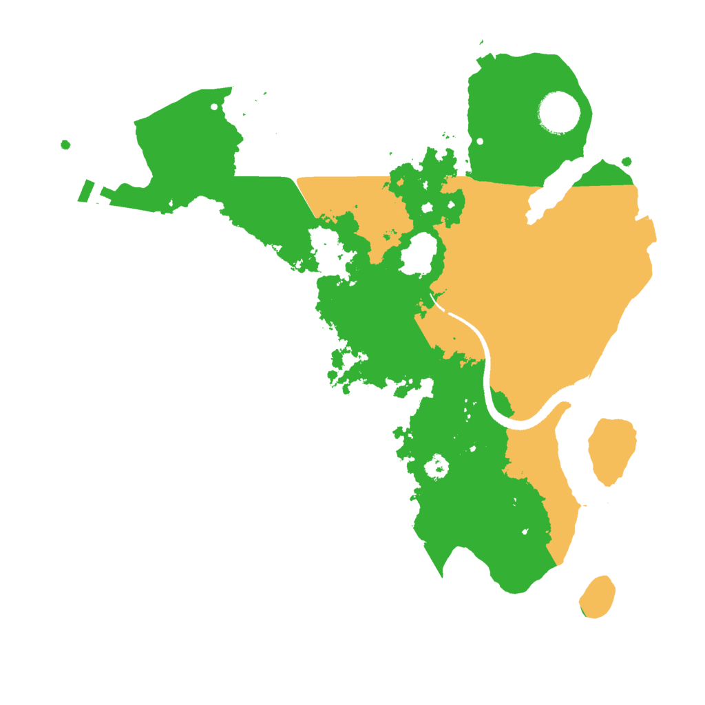 Biome Rust Map: Procedural Map, Size: 3000, Seed: 252025911