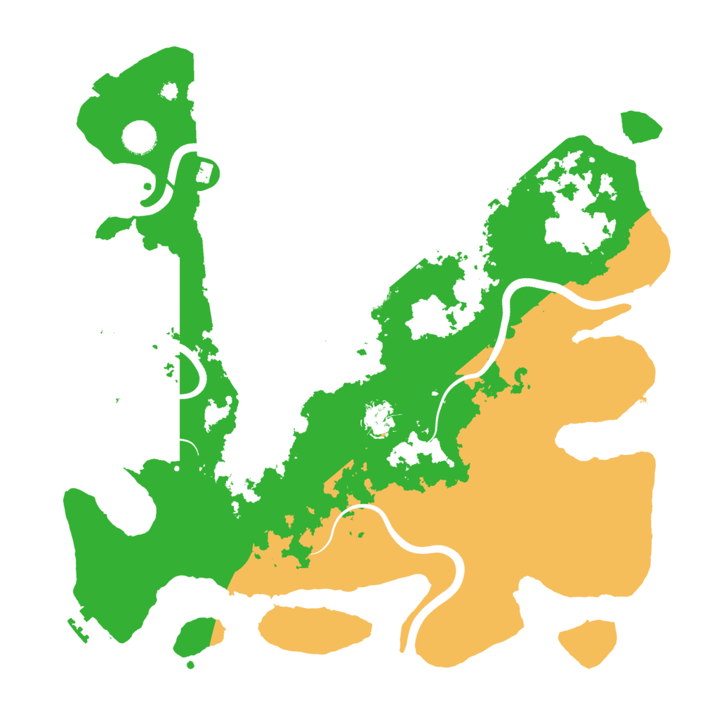 Biome Rust Map: Procedural Map, Size: 3750, Seed: 1508388658