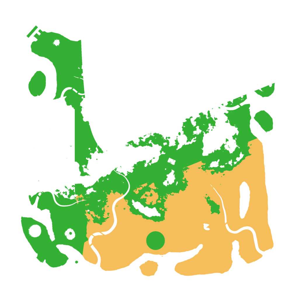 Biome Rust Map: Procedural Map, Size: 4250, Seed: 644979657