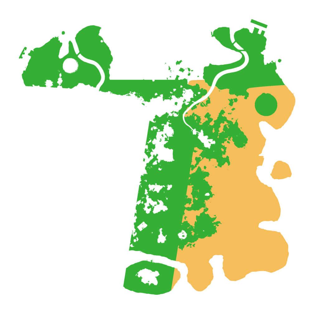 Biome Rust Map: Procedural Map, Size: 3750, Seed: 1041562257